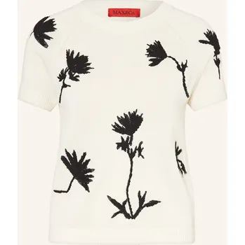 Dámský svetr Max & Co. Dámské Úpletové Tričko Dizzy, bílá / černá, 40