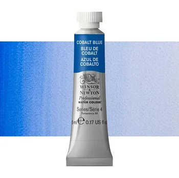 Vodová barva Akvarelová barva Winsor & Newton Professional, 5ml - Cobalt Blue