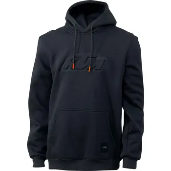 Cyklistická bunda Mikina KTM Factory Team Hoodie, černá, velikost XL