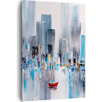 Obraz Obraz na plátně do obýváku ložnice 50x70 New York obrazy na zeď canvas