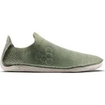 Vivobarefoot SENSUS SLIP ON KNIT MENS OLIVE NIGHT velikost 44 - Zelená