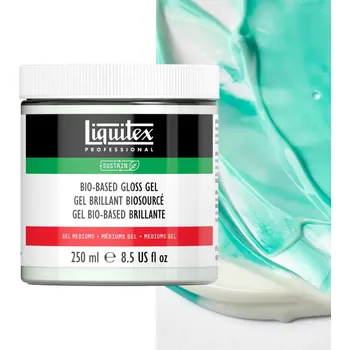 Vodová barva Gelové médium Liquitex Bio-Based LESKLÉ - 250 ml