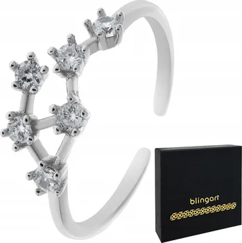 Prsten Stříbrný prstýnek znamení zvěrokruhu VÁHY stříbro 925