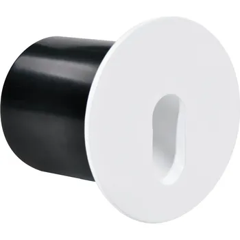 Schodišťové svítidlo Struhm 3 W s integrovaným LED zdrojem, 6 cm, bílé