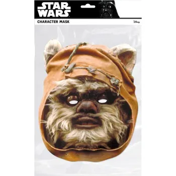 Karnevalový kostým Papírová maska Ewok BNSWEWOx