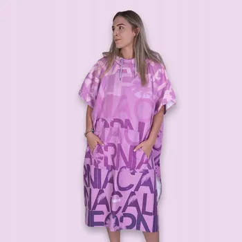 Pláštěnka Pončo Malokee California Heather univerzální vel. růžová