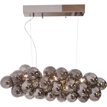 ByRydens 4200880-4505 - Lustr na lanku GROSS BAR 8xG9/5W/230V kouřová/černá