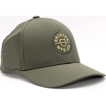 Kšiltovka Kšiltovka Brixton Crest X Mp Snapback Military Olive