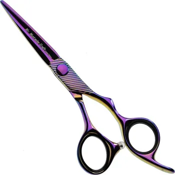 Kadeřnické nůžky Kadeřnické nůžky MR. MUSTACHE Craft Pink Gold - 5,5"