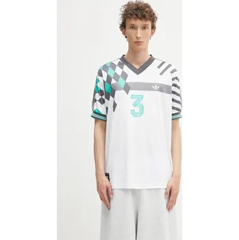 Pánské tričko Tričko adidas Originals Nuwave90Sjersey, M, bílá, 00X