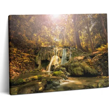 Obraz Obraz na plátně Snadná montáž Do obýváku Vodopád Pugang Chiangrai v Thajsku