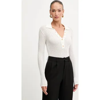 Body Body Elisabetta Franchi dámské, béžová barva, BK66T51E3 01X, vel. 36