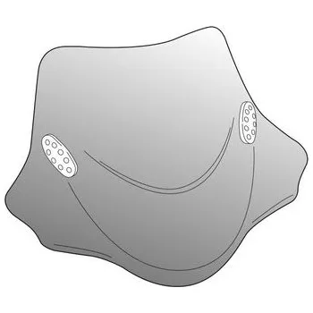 Plexi štít PUIG CITY SPORT 6807H kouřová