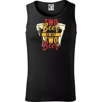 Pánské termoprádlo Two beer or not two beer - Tílko pánské Core - 2XL ( Černá )