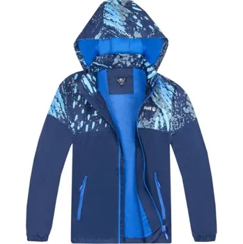 Chlapecká bunda Chlapecká šusťáková bunda Wolf B2462 tmavě modrá