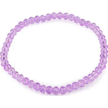 Náramek Náramek pružný z broušených korálků