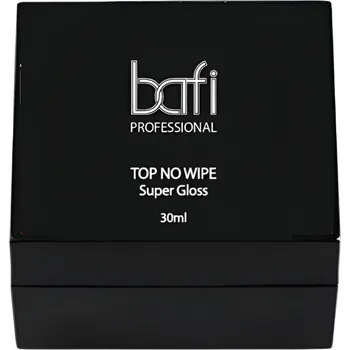 Lak na nehty BAFI Top no wipe Super gloss, 30 ml
