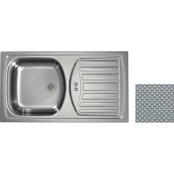 Nerezový dřez Alveus BASIC 150, DEKOR 780x435 - F