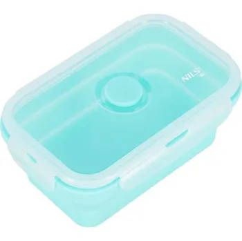Kempingové nádobí Skládací svačinový box NILS Camp NC4105 500ml mátový