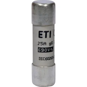 Autopojistky ETI POJISTKA CH14 GG 25A/690V VÁLCOVÁ 002651032