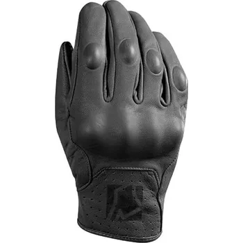 Moto oblečení YOKO Krátké kožené rukavice YOKO STADI černá XL (10)
