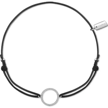 Náramek Ailoria - LAURE Náramek černý/stříbrný Náramky dámské