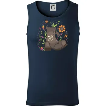 Stará bota 70 - Tílko pánské Core - XL ( Námořní modrá (velmi tmavá - téměř černá) )