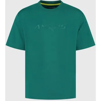 Pánské tričko F1 officilal Fanouškovské tričko Aston Martin F1 Team AMR25 zelené Velikost: L