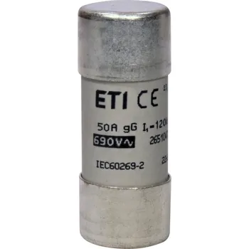 Autopojistky ETI POJISTKA CH22 GG 50A/690V VÁLCOVÁ 002651047