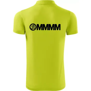Pánská košile Yoga mmm - Polokošile Victory sportovní (dresovina) - 3XL ( Limetková )
