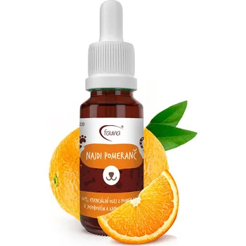 Kosmetika pro hlodavce AromaFauna Směs olejů NAJDI POMERANČ 5 ml - pachové práce se psy