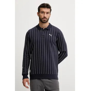 Pánské oblečení Mikina Puma 688216 námořnická modř 59X, vel. L