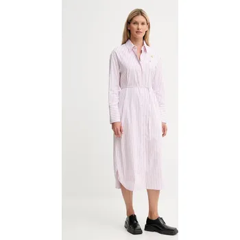 Dámské šaty Bavlněné šaty Kenzo FF62RO4049LU růžová 03X, vel. 36