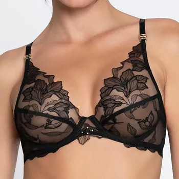 Podprsenka Lise Charmel - Desir et volupte podprsenka triangle nevyztužená noir 70B ACJ7455