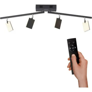 PAUL NEUHAUS PURE-MIRA LED stropní svítidlo stmívatelné CCT paměť 2700-5000K černá perleť 6356-18