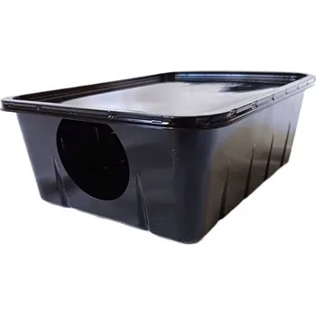 Dezinfekce KERBL Stanice deratizační plastový na myši a potkany, 19 x 14,5 cm