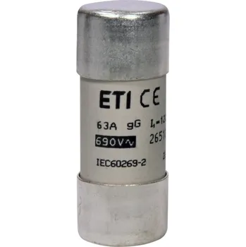 Autopojistky ETI POJISTKA CH22 GG 63A/690V VÁLCOVÁ 002651048