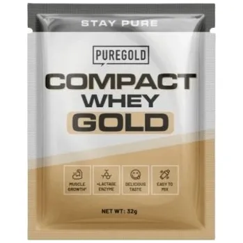 Protein PureGold Compact Whey Protein 32 g - čokoládový tvarohový dort + Sleva 3 % pro registrované