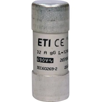 Autopojistky ETI POJISTKA CH22 GG 32A/690V VÁLCOVÁ 002651045