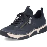 Dámská Dámské tenisky RIEKER 45973-15 modrá W5 45973-15 BLUE H/W5 41