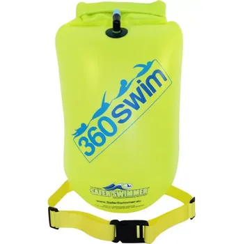 Plovací deska Bójka se suchým vakem ultra, 360SWIM M Žlutá