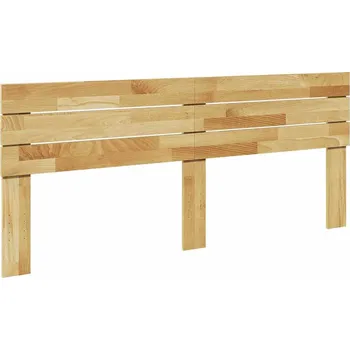 vidaXL Čelo postele 180 cm masivní dub