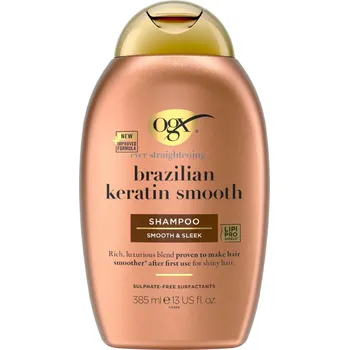 Šampon OGX Brazilian Keratin Therapy vyhlazující šampon na vlasy, 385 ml