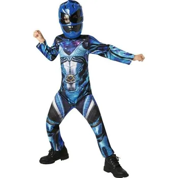 Karnevalový kostým Rubies UK - Chlapecký kostým Power Rangers Movie (Strážci vesmíru) modrý - 3-4 years