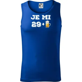 Pánská móda Je mi 30 pivo - Tílko pánské Core - M ( Královská modrá )