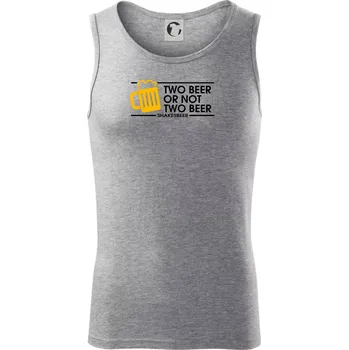 Shakesbeer - Tílko pánské Core - S ( Tmavě šedý melír )