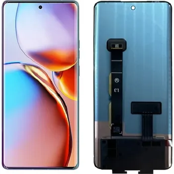 LCD + dotyk + přední kryt pro Motorola Edge 40 Neo, beauty black (Service Pack) + DOPRAVA ZDARMA