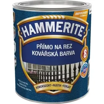 barva na kov HM přímo na rez kovářská barva stříbrná 0,7l