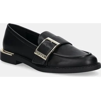 Dámské mokasíny Mokasíny Dkny Ruellia dámské, černá barva, na plochém podpatku, K3574688 K3574688.BLK 99X, EUR 36