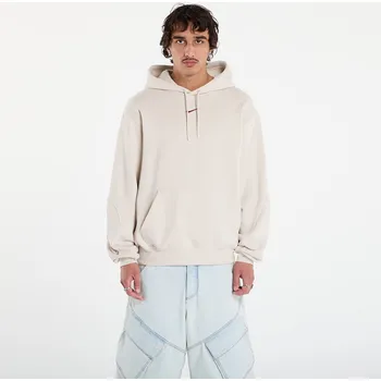 Pánská mikina Mikina Nike x NOCTA Men's Fleece Hoodie Lt Orewood Brn/ Team Red M